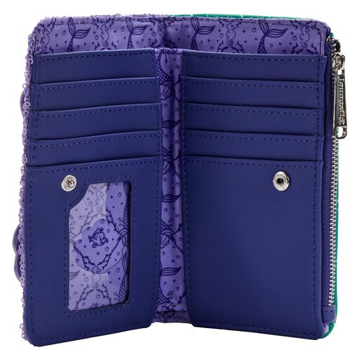 The Little Mermaid Ariel Sequin Series Cosplay Flap Wallet - Exclusive