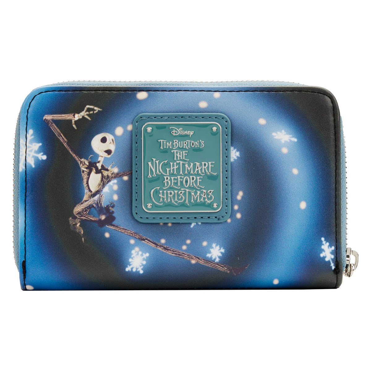  wallet with 'The Nightmare Before Christmas' design on a white background