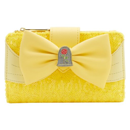 Beauty and the Beast Belle Sequin Series Cosplay Flap Wallet - Exclusive