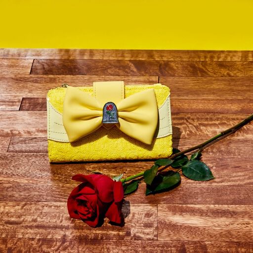 Beauty and the Beast Belle Sequin Series Cosplay Flap Wallet - Exclusive