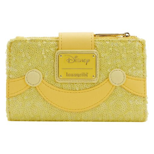 Beauty and the Beast Belle Sequin Series Cosplay Flap Wallet - Exclusive