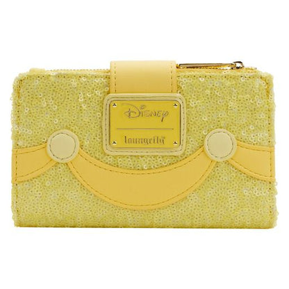 Beauty and the Beast Belle Sequin Series Cosplay Flap Wallet - Exclusive