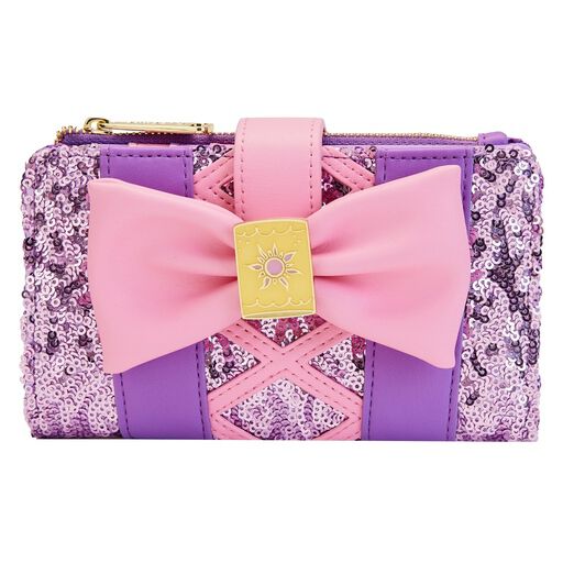 Tangled Rapunzel Sequin Series Cosplay Flap Wallet - Exclusive
