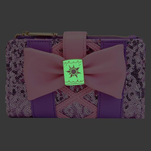Tangled Rapunzel Sequin Series Cosplay Flap Wallet - Exclusive