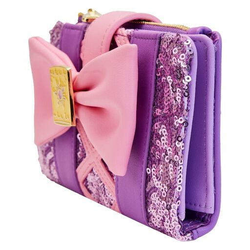 Tangled Rapunzel Sequin Series Cosplay Flap Wallet - Exclusive