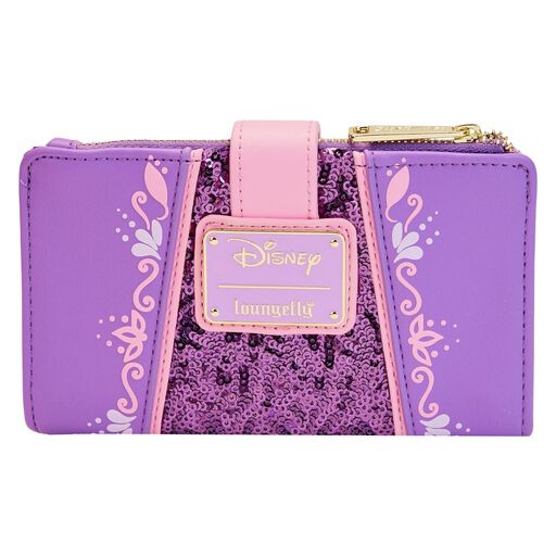 Tangled Rapunzel Sequin Series Cosplay Flap Wallet - Exclusive