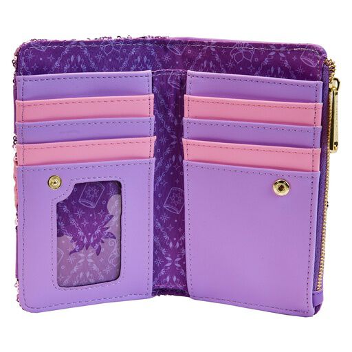 Tangled Rapunzel Sequin Series Cosplay Flap Wallet - Exclusive