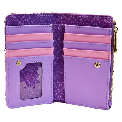 Tangled Rapunzel Sequin Series Cosplay Flap Wallet - Exclusive