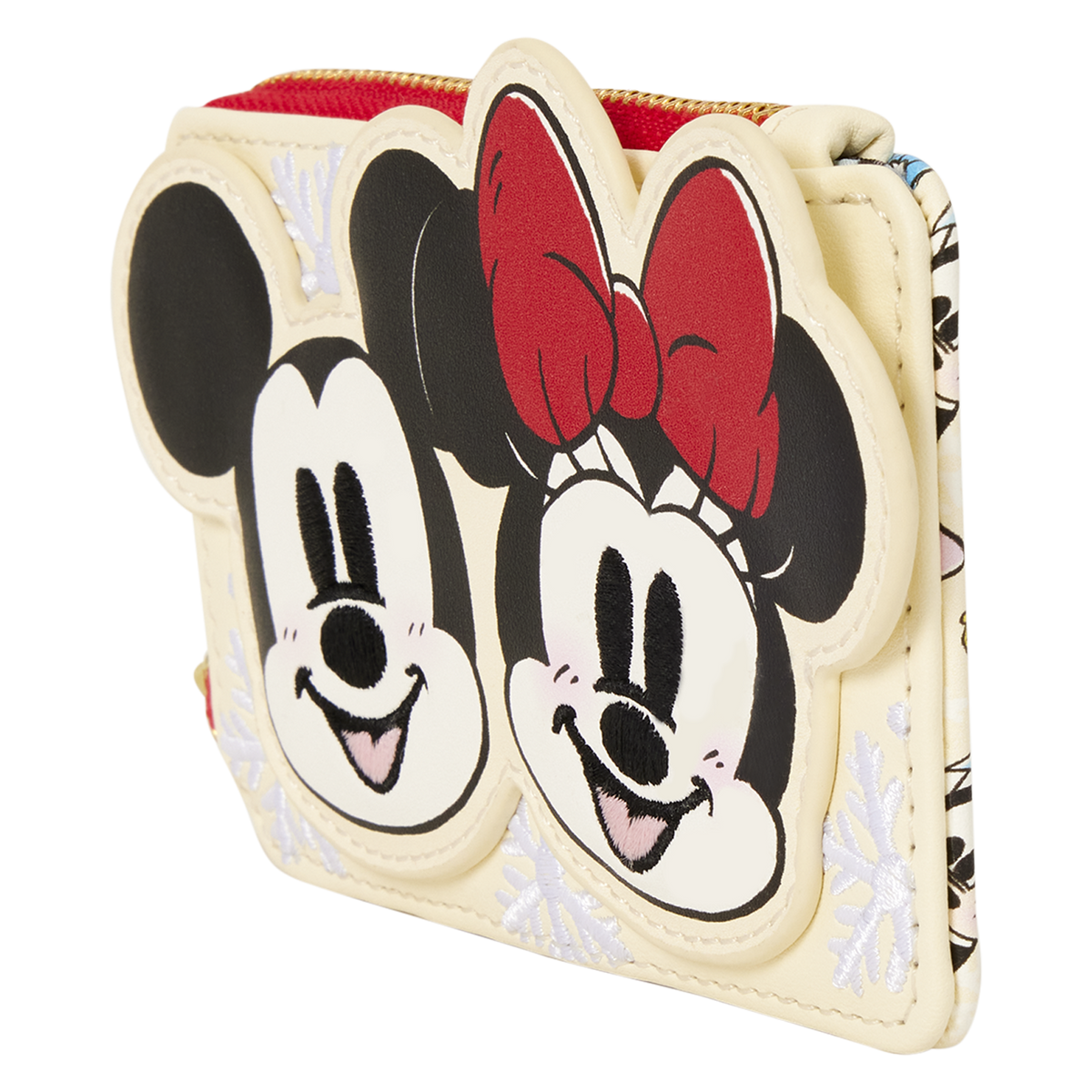 Holiday Card Holder back with card slots
