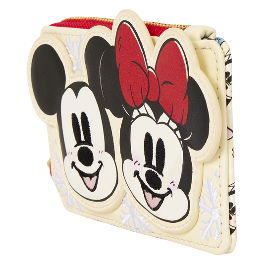 Holiday Card Holder back with card slots