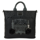 Loungefly Wednesday Black Roses Convertible Backpack & Tote Crossbody Bag