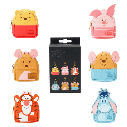 Loungefly Disney Winnie the Pooh & Friends Cosplay Mystery Mini Backpack Keychain Charm