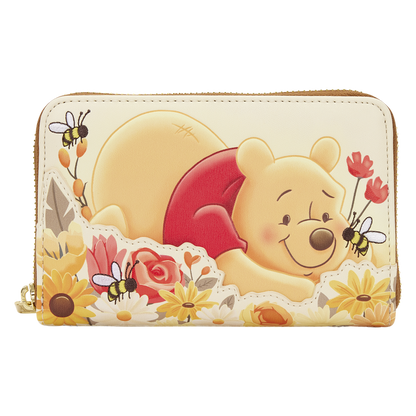 Loungefly Disney Winnie the Pooh Bees & Flowers Zip Around Wallet