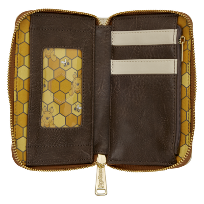 Loungefly Disney Winnie the Pooh Bees & Flowers Zip Around Wallet