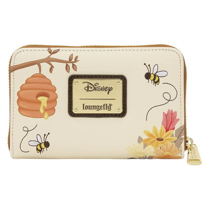 Loungefly Disney Winnie the Pooh Bees & Flowers Zip Around Wallet
