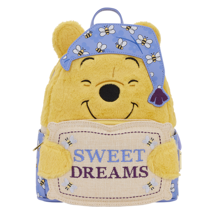 Winnie the Pooh Sweet Dreams Pajamas Plush Cosplay Mini Backpack Loungefly Disney