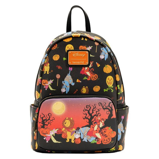 Winnie the Pooh Halloween Group Glow-in-the-Dark Mini Backpack