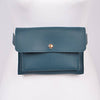 Plain Fanny Pack: Teal Blue