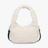 Gabrielle Sherpa Shoulder Bag w/ Strap | M2359 : Off White