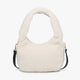 Gabrielle Sherpa Shoulder Bag w/ Strap | M2359 : Off White