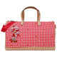 Strawberry Shortcake Gingham Weekender Duffel Bag