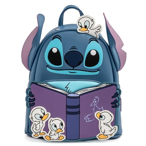 Lilo & Stitch Story Time Stitch with Duckies Mini Backpack