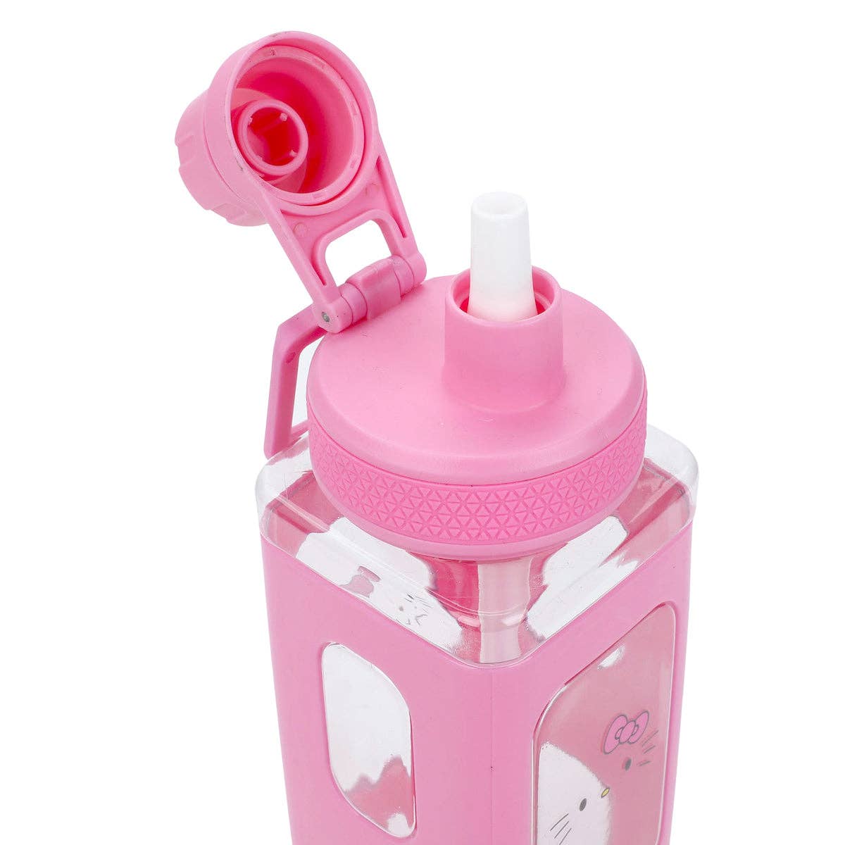 Hello Kitty 24 oz. Square Silicone Sleeve Water Bottle