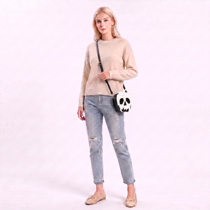 Glow in the Dark Poisoned Apple Crossbody Bag