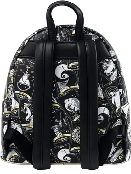 Backpack with 'The Nightmare Before Christmas' design on a white background