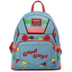 Colorful backpack with 'Chucky' branding and 'Good Guys' text on a white background