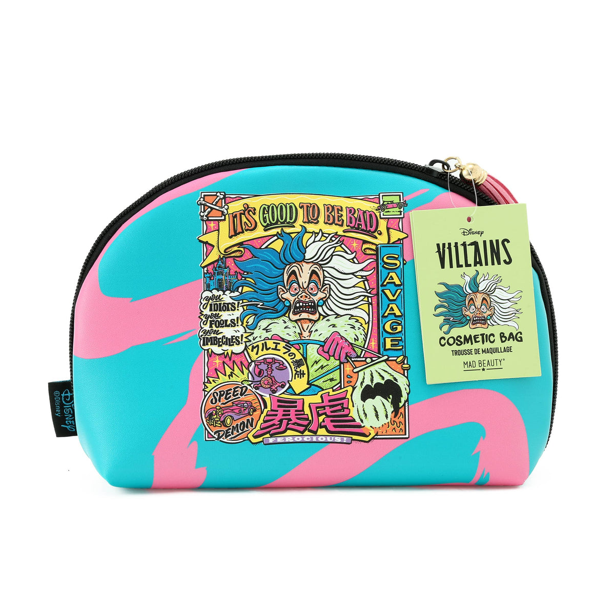 Wicked Villains Cruella Cosmetic Bag
