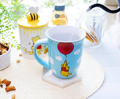Winnie the Pooh Balloon Float 16oz Wide Rim Mug