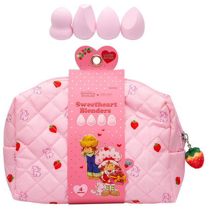 Celavi Strawberry Shortcake Sweetheart Makeup Blender Set with Pouch
