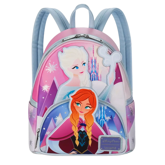 Frozen Anna & Elsa Iridescent Mini Backpack