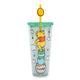 Winnie the Pooh Honey Cold Cup with Lid and Straw