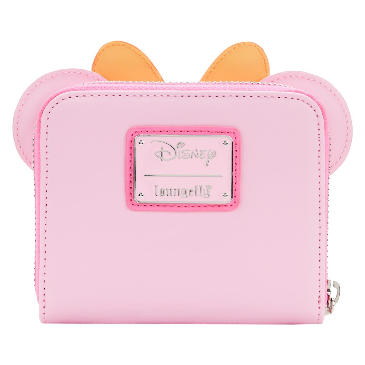 Minnie Mouse Pastel Pink Ghost Minnie Glow-in-the-Dark Zip-Around Wallet Loungefly Disney