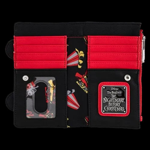 Nightmare Before Christmas Scary Teddy and Undead Duck Flap Wallet interior