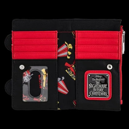 Nightmare Before Christmas Scary Teddy and Undead Duck Flap Wallet interior