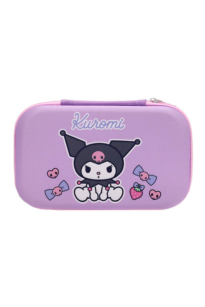 Kuromi Hard-Shell Essential Organizer