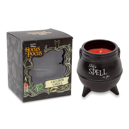 Hocus Pocus Spell On You Ceramic Cauldron Candle