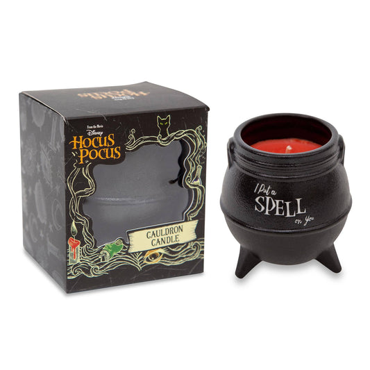 Hocus Pocus Spell On You Ceramic Cauldron Candle