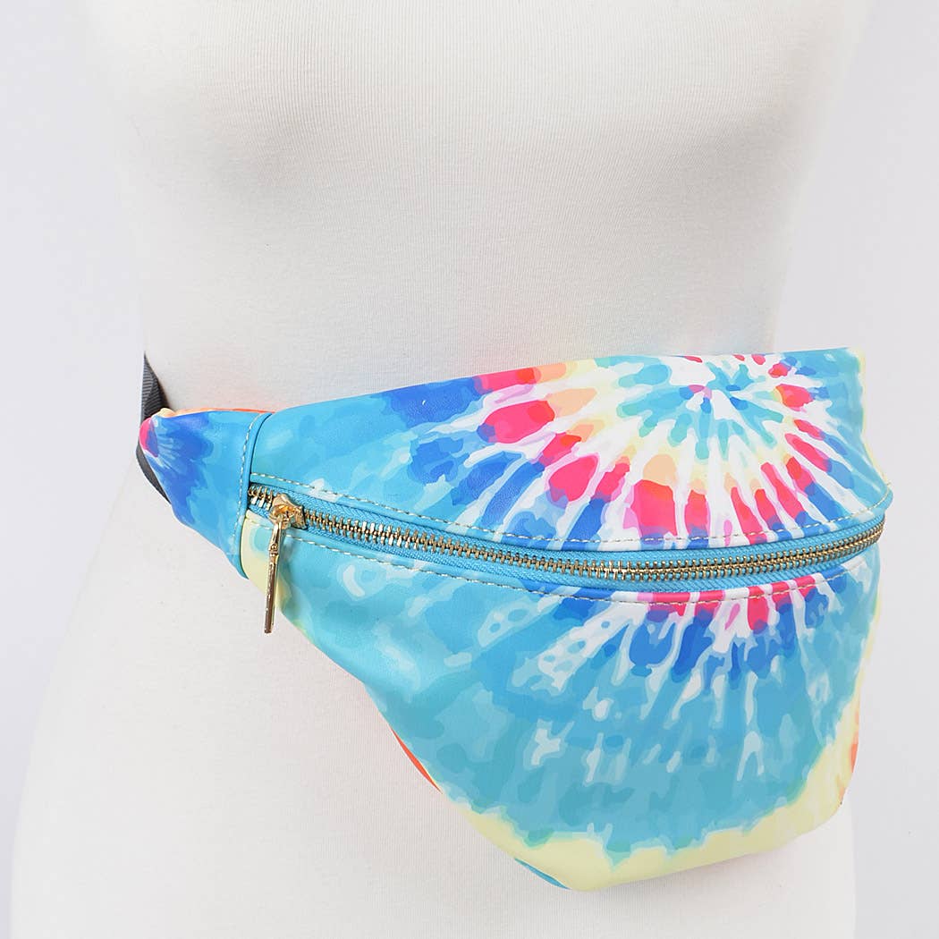 Tie Dye Fanny Pack: Multicolor1