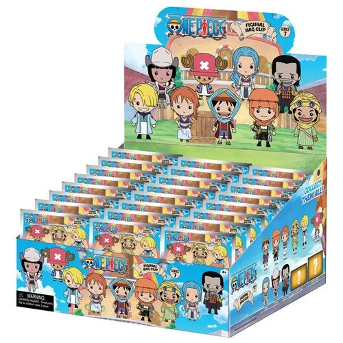 One Piece Alabasta Series 7 3D Foam Bag Clip | Blind Bag