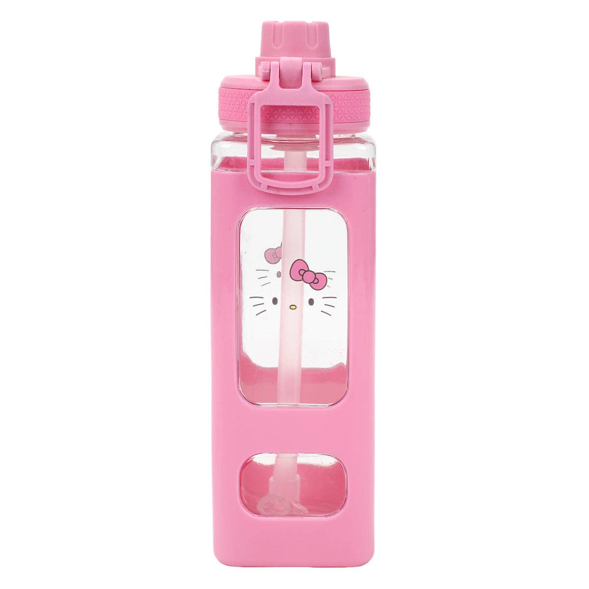 Hello Kitty 24 oz. Square Silicone Sleeve Water Bottle