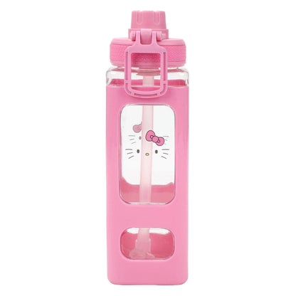 Hello Kitty 24 oz. Square Silicone Sleeve Water Bottle