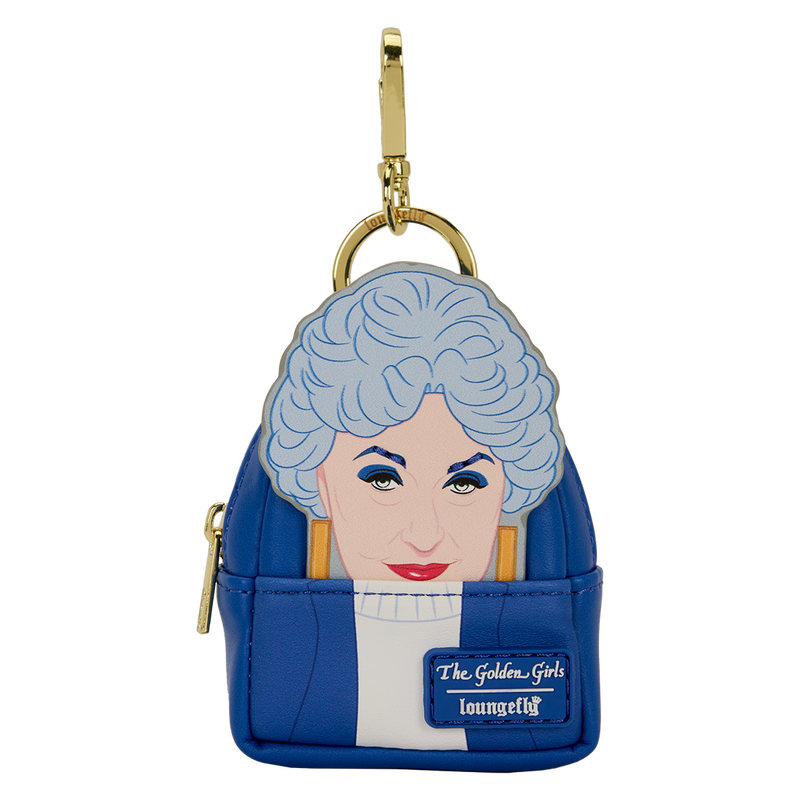 The Golden Girls Mystery Mini Backpack Keychain Bag Charm Loungefly