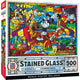 Stained Glass - Steamboat Willie 500 Piece Jigsaw Puzzle