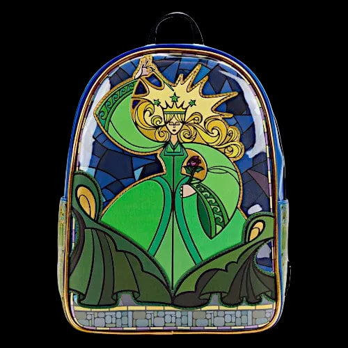 Beauty and the Beast Enchantress Stained Glass Mini Backpack D23 Exclusive