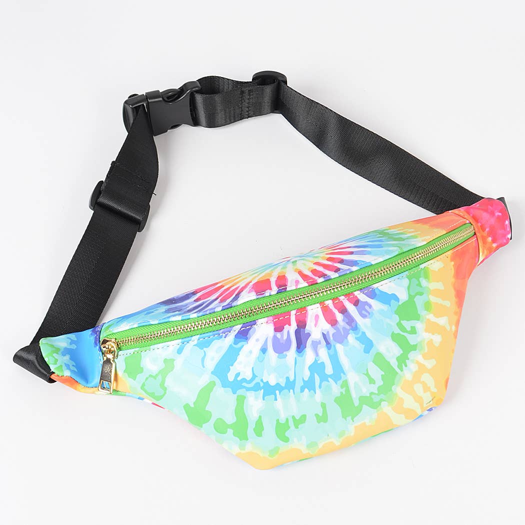 Tie Dye Fanny Pack: Multicolor1