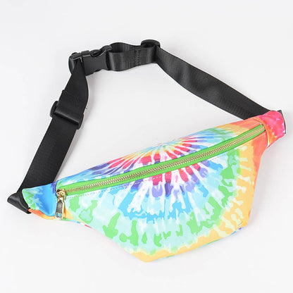Tie Dye Fanny Pack: Multicolor1